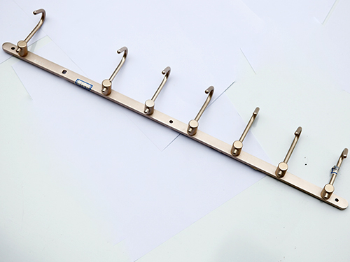 Aluminum coat hook
